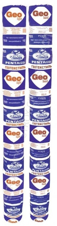 PENTAIZOL GEO HARD - Геотекстиль для дорожных работ 1,6м 80 м2 (рулон)