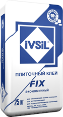 Клей плиточный IVSIL FIX / ИВСИЛ ФИКС (25 кг)