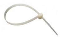 Хомуты нейлоновые белые 3,5х150мм (кабельные стяжки) (100шт/уп)