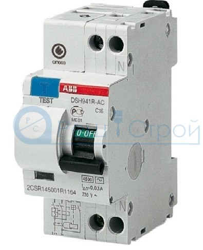 Выключатель автоматический дифференциальный (АВДТ) DSH941R 1n+N C25A 3mA тип АС