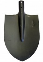 Лопата штыковая ЛКО-3 остроконечная, закаленная сталь СТ5  толщ. 1,5мм (10) Ревякинский металлопрока
