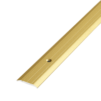 ЛУКА Порог стыкоперекрывающий ПС 01-900-02 золото (0,9м) 25мм